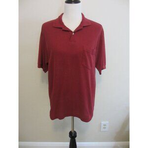 WINDRIDGE MENS SHORT SLEEVED KNIT SHIRT MEDIUM